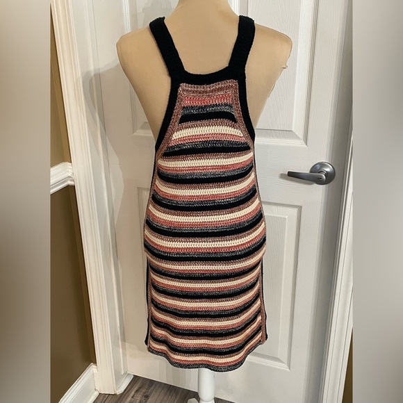 FREE PEOPLE Retro Ruby Crochet Sweater Dress XS - Picture 10 of 13